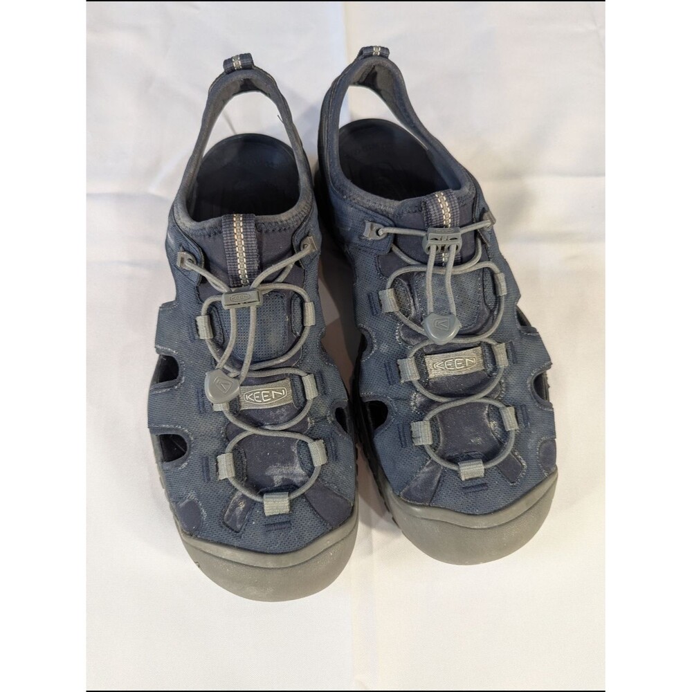 Keen SOLR Sandals Mens Navy Blue Closed Toe Water Hiking Size 12
